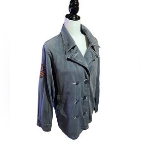 Route 66 Woman's Lightweight PeacoatStyled
Denim Jacket Size Medium